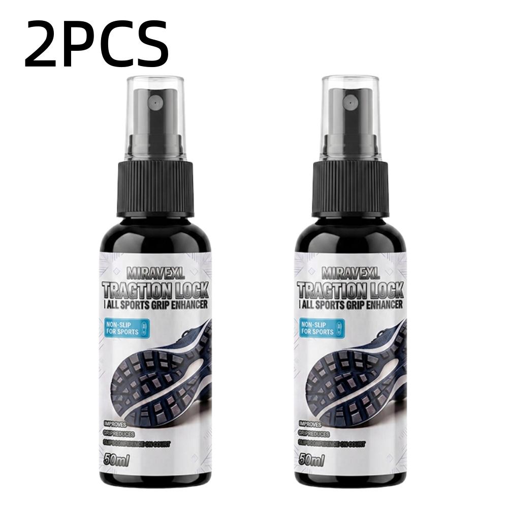 Spray Antiscivolo per Scarpe 50ml Miglioratore di Trazione Liquido Antiscivolo per Suole per Sport da Campo come Pallacanestro Pallavolo Tennis Palestra Scarpe da Ginnastica