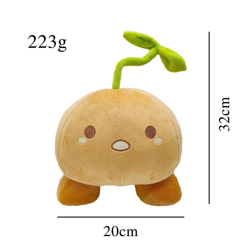 

Adorable Sprout Mole Plush - Omori Stuffed Toy | Cute Plant Mole Character Collectible For Gamers & Anime Fans Potato