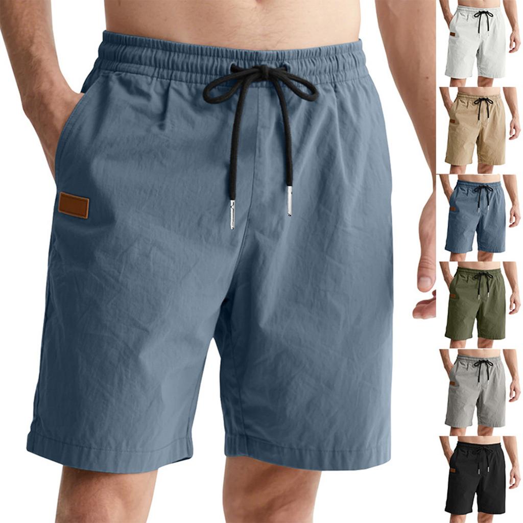 Men's Summer Large Casual Loose Sports Pants Beach Shorts