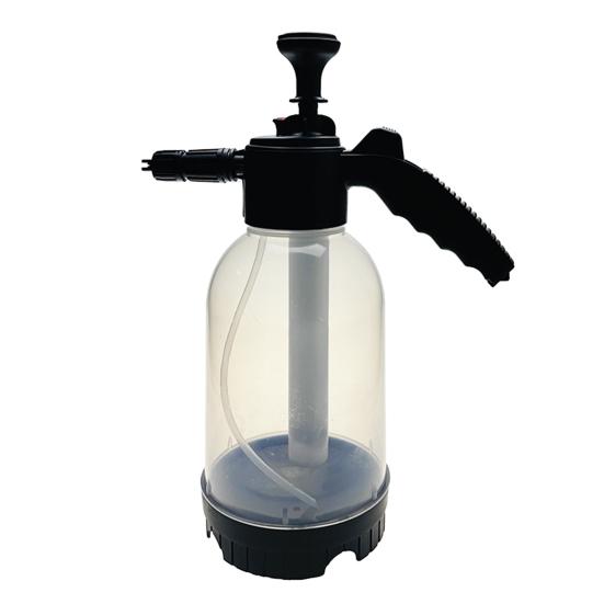 0.5 Gallon Foam Sprayer Hand Pump Sprayer Portable Spray Bottle with 2 Nozzle Safety Valve for Garden Plant Watering Car Washing And Cleaning