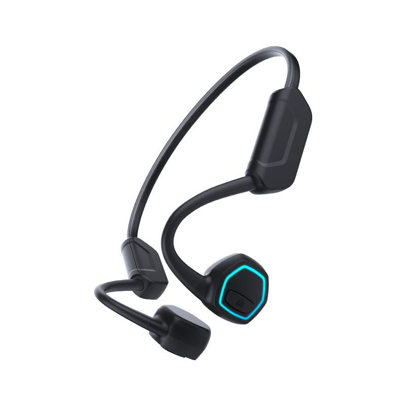 8-Level Waterproof 32G Memory Bone Conduction Bluetooth Earphones for Swimming & Night Running