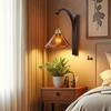 Retro Wood Wall Lamp E27 220V 110V Vintage Sconce Wall Light Fixture Bedside Classic Lamp Indoor Home Decor Bedroom Lights LED