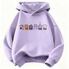 Paw Cat Children's Hoodie Sweatshirt Cute Harajuku Hoody for Boys Girls Autumn Winter Casual Hoodies