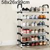 3-8Floor Simple Shoe Rack Multi Layer Dustproof Household Doorstep Shoe Cabinet Storage Space Saving Assembly Of Small Shoe Rack
