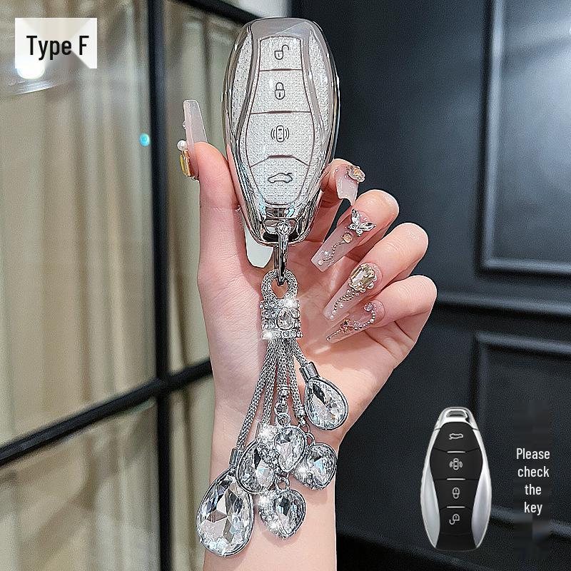 Compatible Key Cover for 2025 Hongqi H5, New H6, Brand New HS5, H9, HS7, PHEV, 2024 HS3