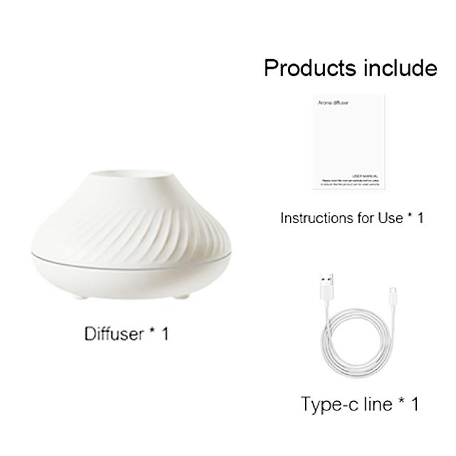 Flame Aroma Difuzér Zvlhčovač vzduchu Domácí Ultrazvukový Mist Maker Fogger Difuzor esenciálního oleje S led barevnou Flame Lamp Purifier