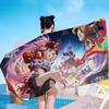 Honkai Star Rail Cartoon Anime Beach Swimming Towel Soft Absorbent Washcloth Children's Gifts for Kids Travel Camping Gym
