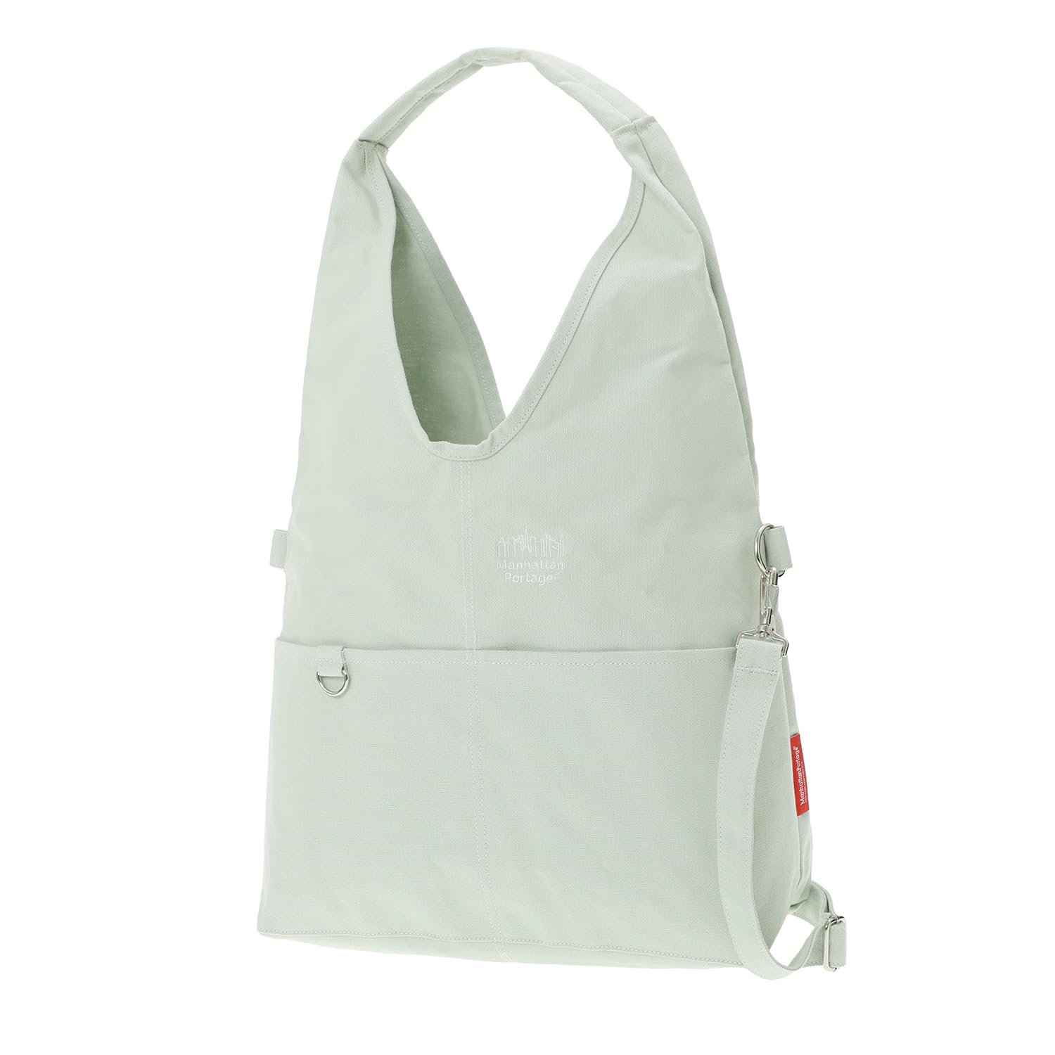 Authentic BROOKHAVEN TOTE BAG CANVAS LIGHT MP2315CVL26 [Manhattan Portage] [Official] зелёный