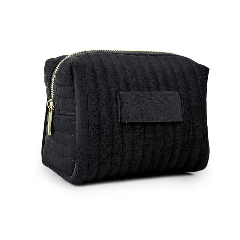 Milin Striped Portable Cosmetic Storage Bag