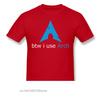 A proposito, uso Arch Anime Clothes Design Linux Programma Sistema Operativo Design Originale Cotone Maglietta Unisex