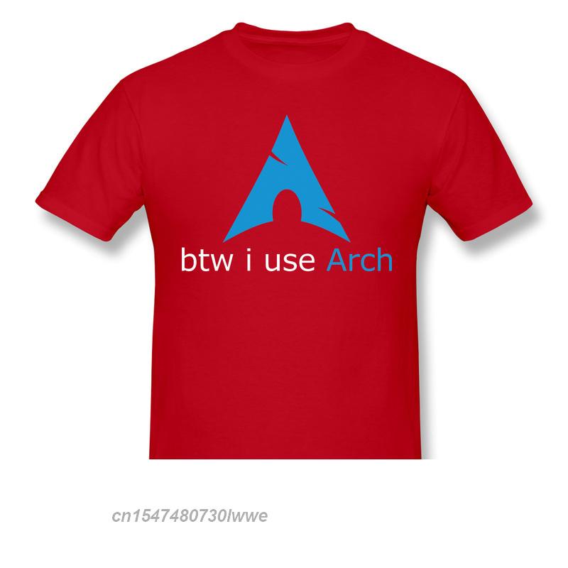 A proposito, uso Arch Anime Clothes Design Linux Programma Sistema Operativo Design Originale Cotone Maglietta Unisex