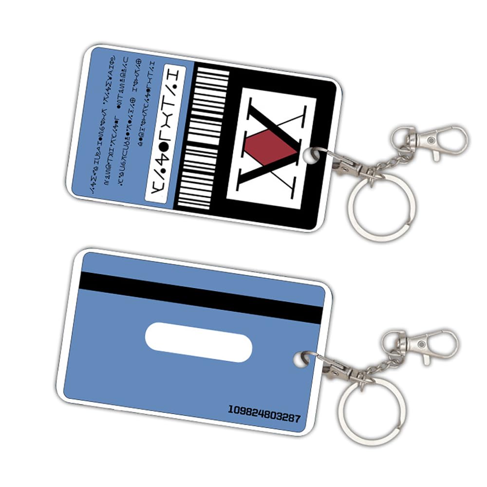 

LDDYCOS Pass case commuter holder IC card keychain coin double-sided ID employee student name tag mens womens anti-drop portable commuting school