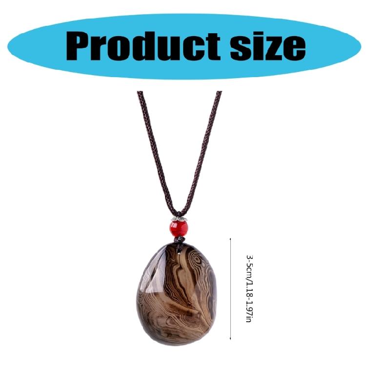 Stylish Women's Necklace Featuring Natural Agate With Unique Designs Shape and Comfortable Fit for Various Event