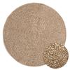 Vidaxl Zizur Rug, 90 Cm, Styled Like Jute