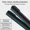 LHD Front Wipers For VW Volkswagen ID.6 Accessories 2024 -2025 Double-layer Rubber Wipers Windscreen Blades Car Accessories