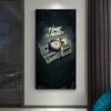 Vintage Time Is Money Art Modular Canvas Painting On The Wall Posters and Prints Nordic Wall Art Picture for Living Room Decor