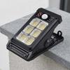 Waterproof Outdoor Solar Clamp Light Weatherproof High-Brightness Motion Sensor Light Solar-Powered LED Solar Powered Light