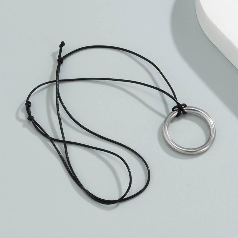 Pendant Chokers Chain Necklace Irregular Shaped Pendant Necklace Alloy Material Party Jewelry for Girls Women Gifts