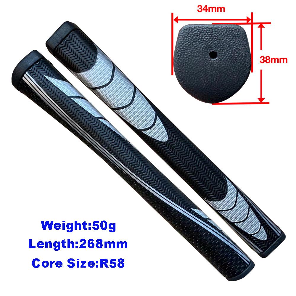 Custom Logo Universal PU Putter Golf Grip, Ultra-light Anti-slip, 3.0