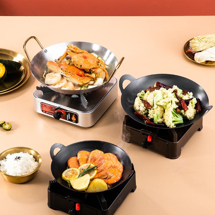 Portable Solid Alcohol Stove for Small Hot Pot - Ideal for Household, Outdoor, or Commercial Use