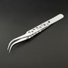Electronics Industrial Tweezers Precision Curved Straight Tip Stainless Anti-static Forceps Phone Repair Hand Tool