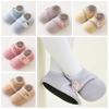 Ein Paar Warme Kleinkindsocken Anti-Rutsch Baby Socken Schuhe Neue Bodensocken Kalte Jahreszeit