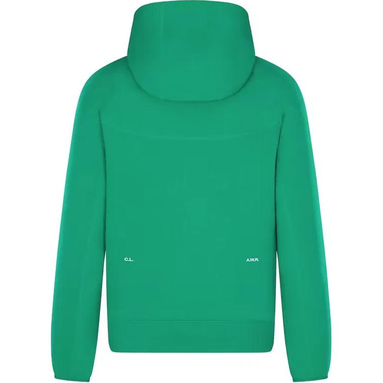 Nike X NOCTA Tech Fleece Mikina s kapucí na zip Stadium Green Unisex Svrchní oblečení FD8453-324
