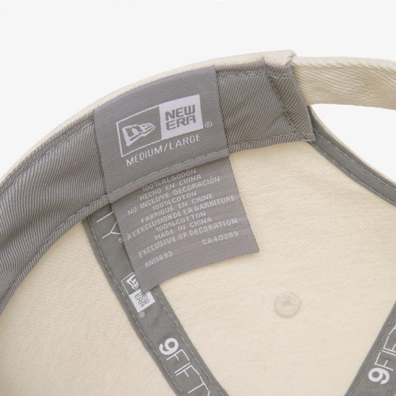 New Era Denim Basic Retro Crown Strapback Ivory 15131623