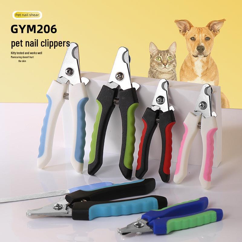 Pet Nail Clippers & File - Dog & Cat Grooming Tools