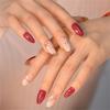 Gel Nail Stickers Semi Cured Gel Nail Art Decals With Quick Drying Technology For Long Lasting Salon Home Manicure