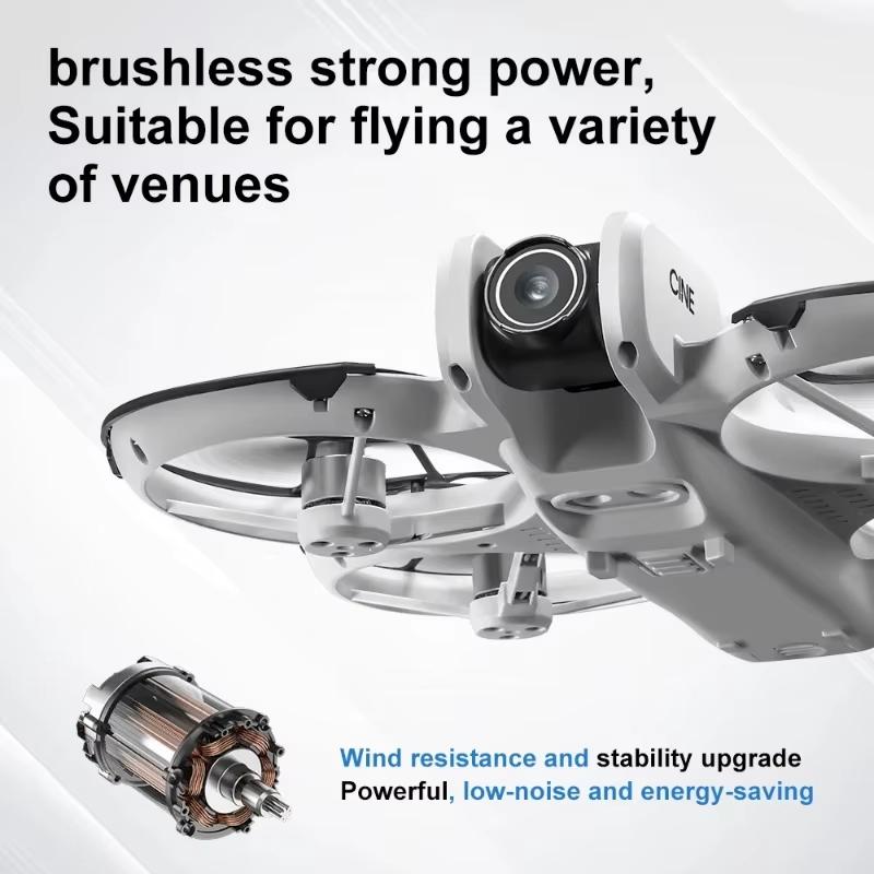 2025 Novo Drone V666 Profissional HD 180° Câmera Dupla Sem Escovas Tela Fluxo Ótico Desvio de Obstáculos Brinquedo Quadcopter RC