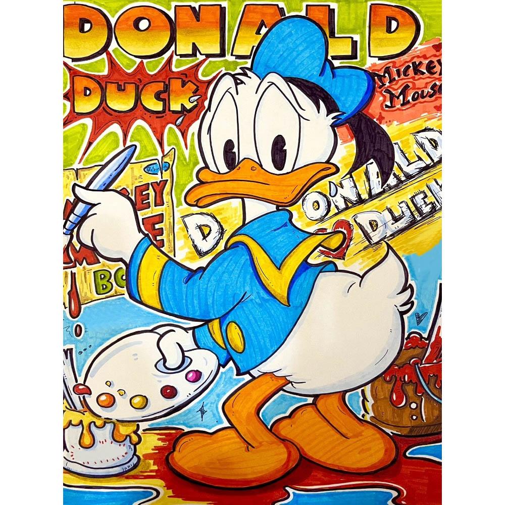 Disney Embroidery Lilo and Stitch Cartoon Diamond Painting Donald Duck Pluto Full Mosaic Cross Stitch Home Decor
