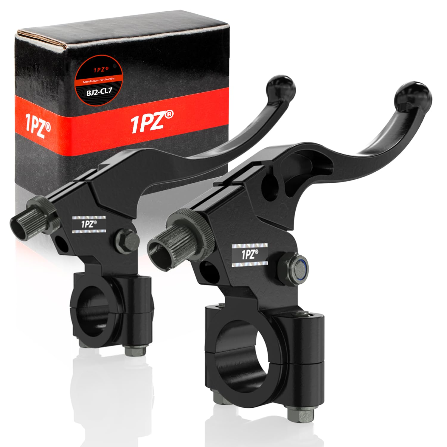 

1PZ JP2-CL7 Motorcycle Brake and Clutch Handleset 7/8 22mm Aluminum Durable Front Brake Handle чёрный