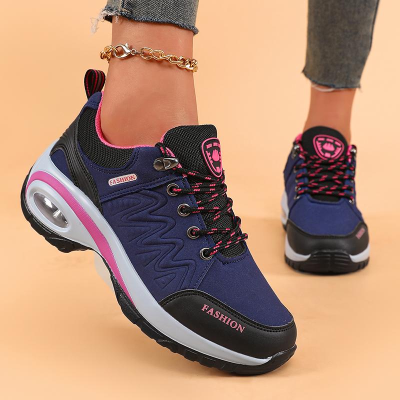 Women Casual Sneakers Platform Shoes Breathable Running Shoes Chunky Sports Hiking Walking Shoes for Woman Outdoor Short Boots