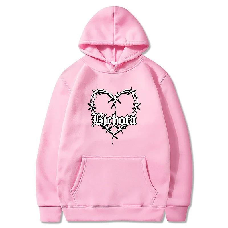 Rapper Bichota Hoodies Herrenmode Karol G Bedruckte Sweatshirts Damen Cool Casual Harajuku Streetwear Kapuzenpullover Trainingsanzug