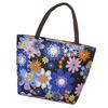 Yousheng Floral Tote Bag Reusable Oxford Cloth Shopping Tote Stylish Handbag Purse for Women Commuting Picnic Camping