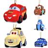 Cars Plush Toys Lightning McQueen Tow Mater Luigi Guido Doc Hudson Cartoon Plush Pendant Soft Stuffed Doll Keyring Kids Gift