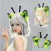 Furry Faux Furs Cats Ears Headbands Foxes Tail Animal Cosplay Costume Plush Alien Creature Costume Accessory for Roleplay Looks, Cosplay Gatherings,