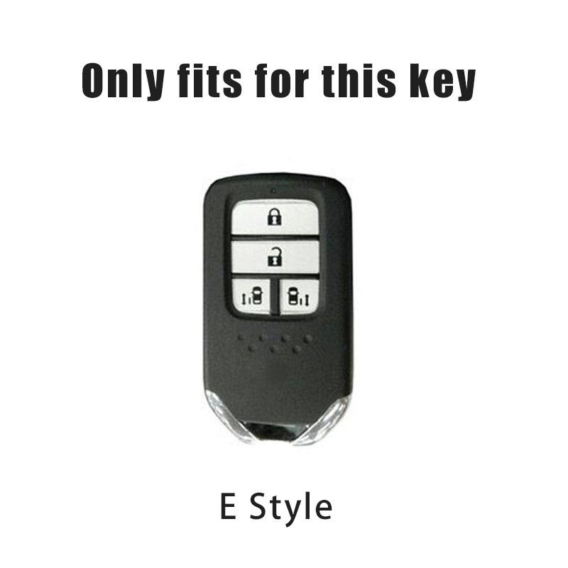4 Buttons Car Key Case For Honda New NBOX Custom N-BOX JF3/JF4 JF1/JF2 N-BOX+ Plus N Wagon N-One Fob Cover Keychain Accessories