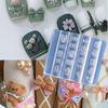 3D Fruit Silicone Nail Mold Sweet Flower Petals Fairy Nails Templates Diy Nail Art Decor Manicure Template For Nail Charms