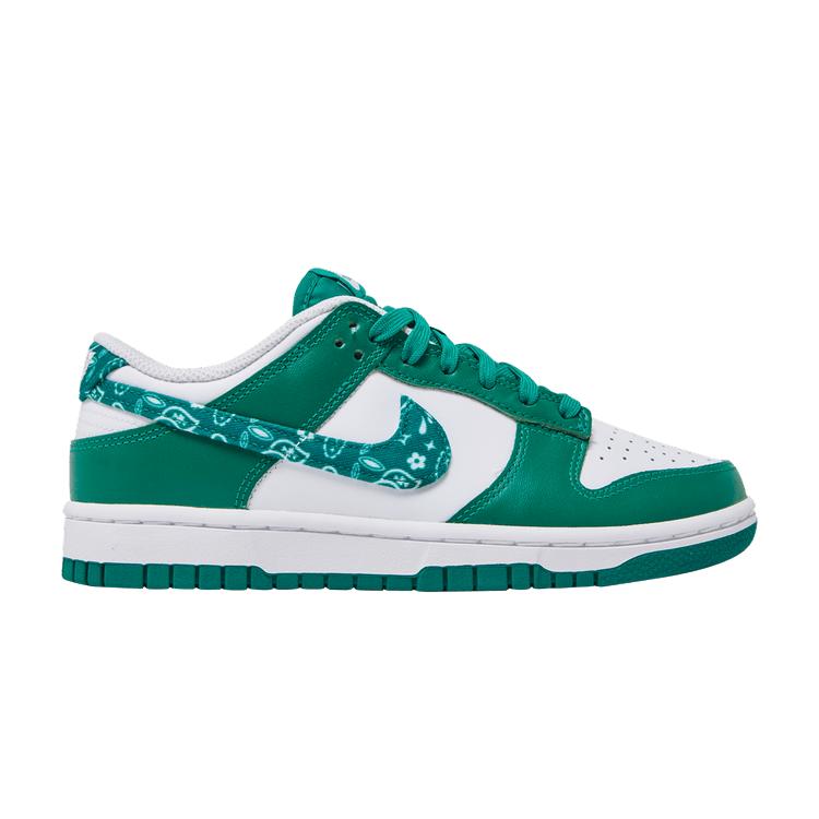 Nike Dunk Low Essential Paisley Pack Green (Women s) 37.5