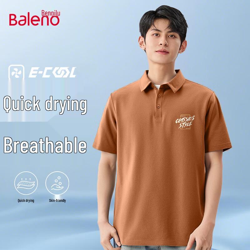 

Baleno Men s Quick-Dry Ice Silk Polo Shirt 3XL