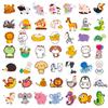 100 Cute Small Animal Stickers Cartoon Diy Waterproof Small Animal Doodle Stickers Notebook Decoration Stickers