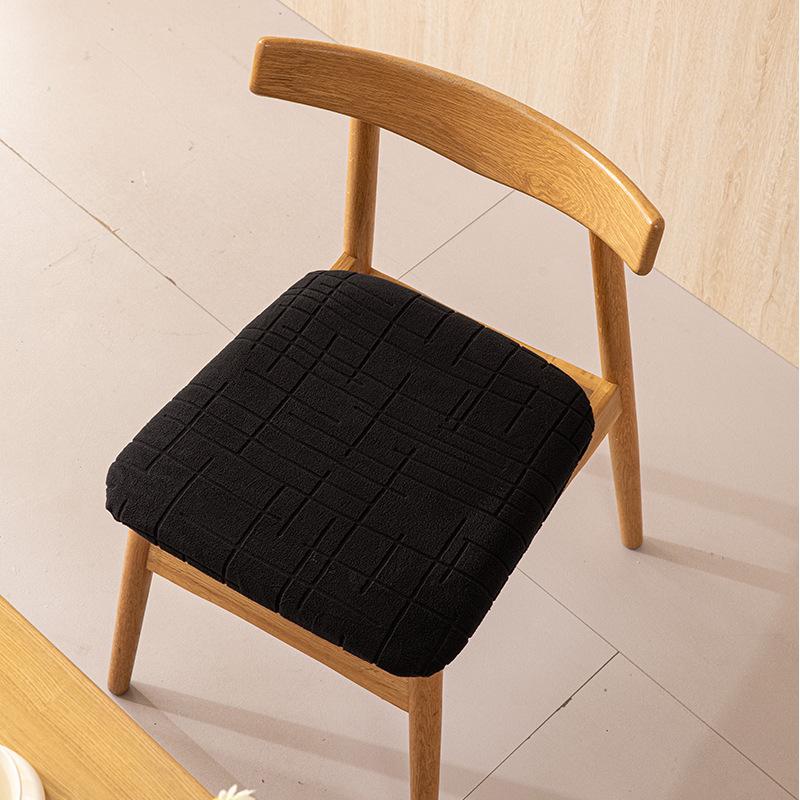 Housse de siège de chaise élastique, anti-poussière et anti-taches, pour la maison ou le bureau