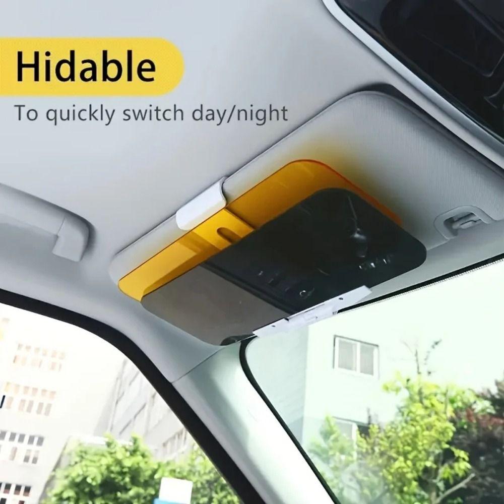 2 in 1 Car Auto Sun Visor Universal Polarized Sunshade Plate Car Visor Extender  for Car Sun Visor