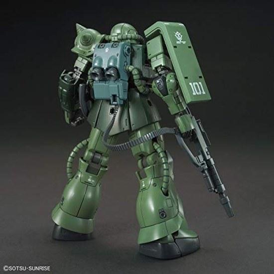 BANDAI SPIRITS HG Mobile Suit Gundam ORIGIN Zaku II C-6 R6 Type 1 144 Scale Pre-colored Plastic Model