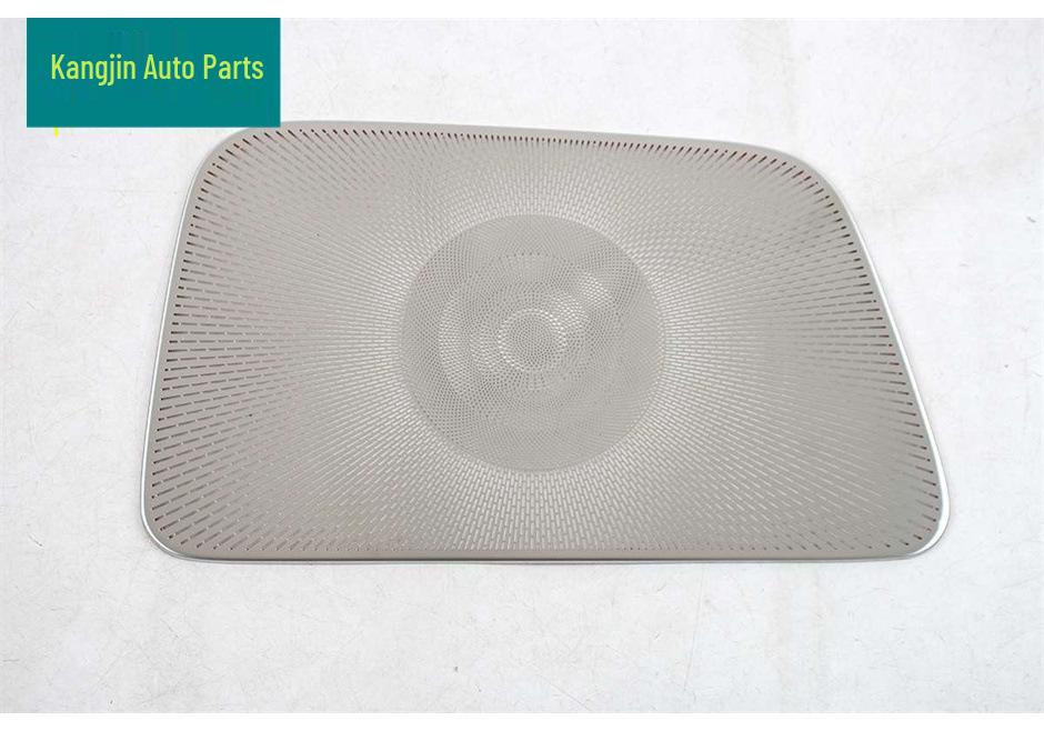 Zeekr 2026 Model 8X Silver Stainless Steel Front Panel Center Speaker Grille for Trunk