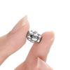 Stainless Steel Flower Beads, Perforated Six-valve Flower Septum Beads DIY Jewelry Accessories