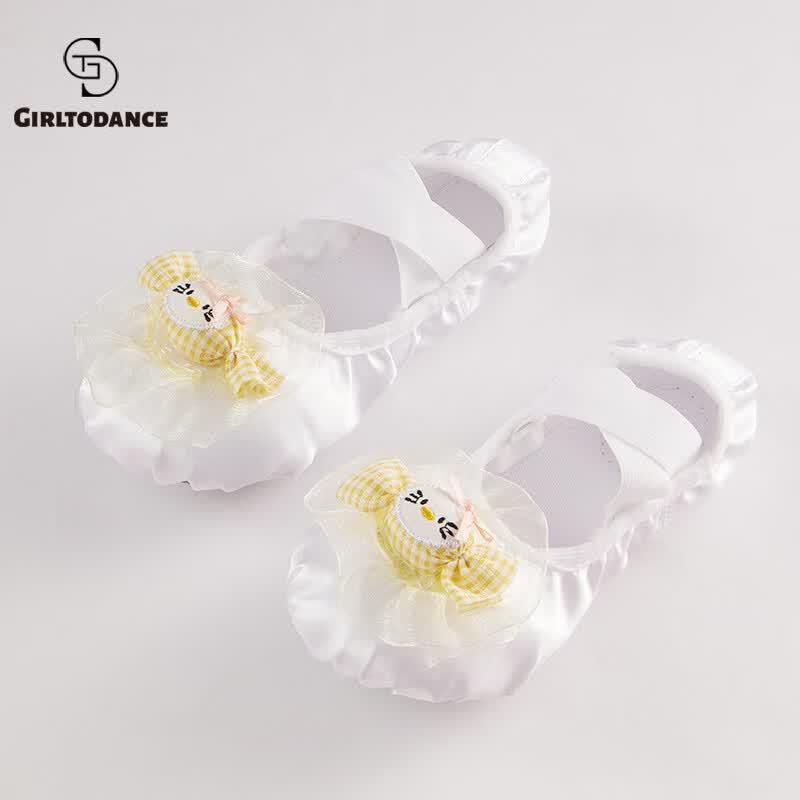 Girl s Satin Ballet Dance Shoes 28