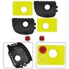 Set of Air Cleaner Covers and Foam Filters for Various Engine Types Including 08P500 Replaces Part Numbers Like 595660